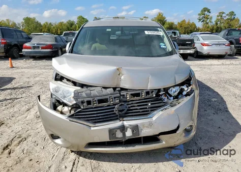 2013 Nissan Quest S from USA, damaged, VIN JN8AE2KP1D9061097